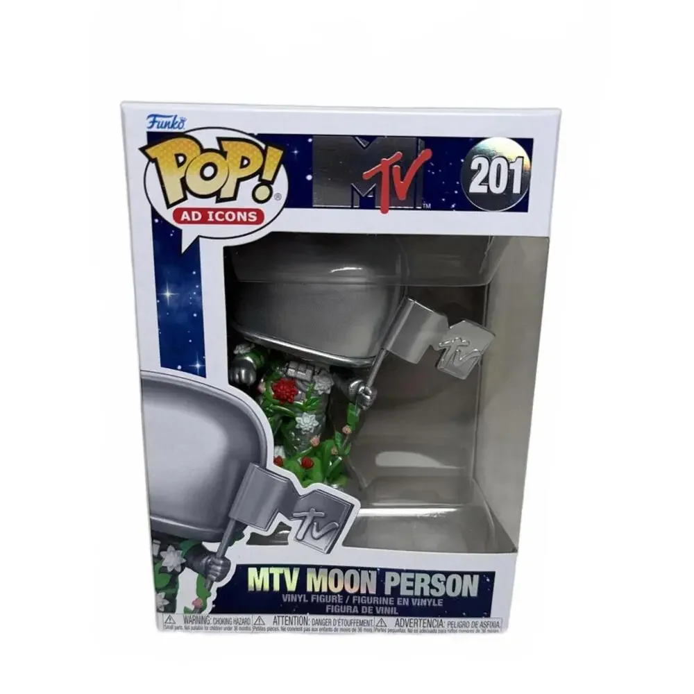 Funko Pop! MTV Moon Person #201 – Garden / Floral Suit Edition (With Box)
